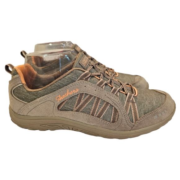 Skechers Shoes Women's Size 7.5 Reggae Fest Epic Adventure Slip On Sneakers Gray - Picture 4 of 13